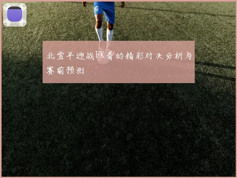 北雪平迎战FK哥的精彩对决分析与赛前预测
